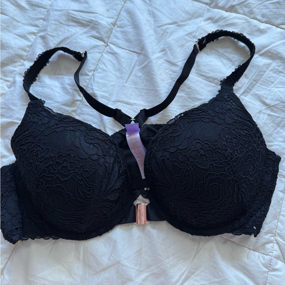 Front clasp romantic corded lace push up 40C